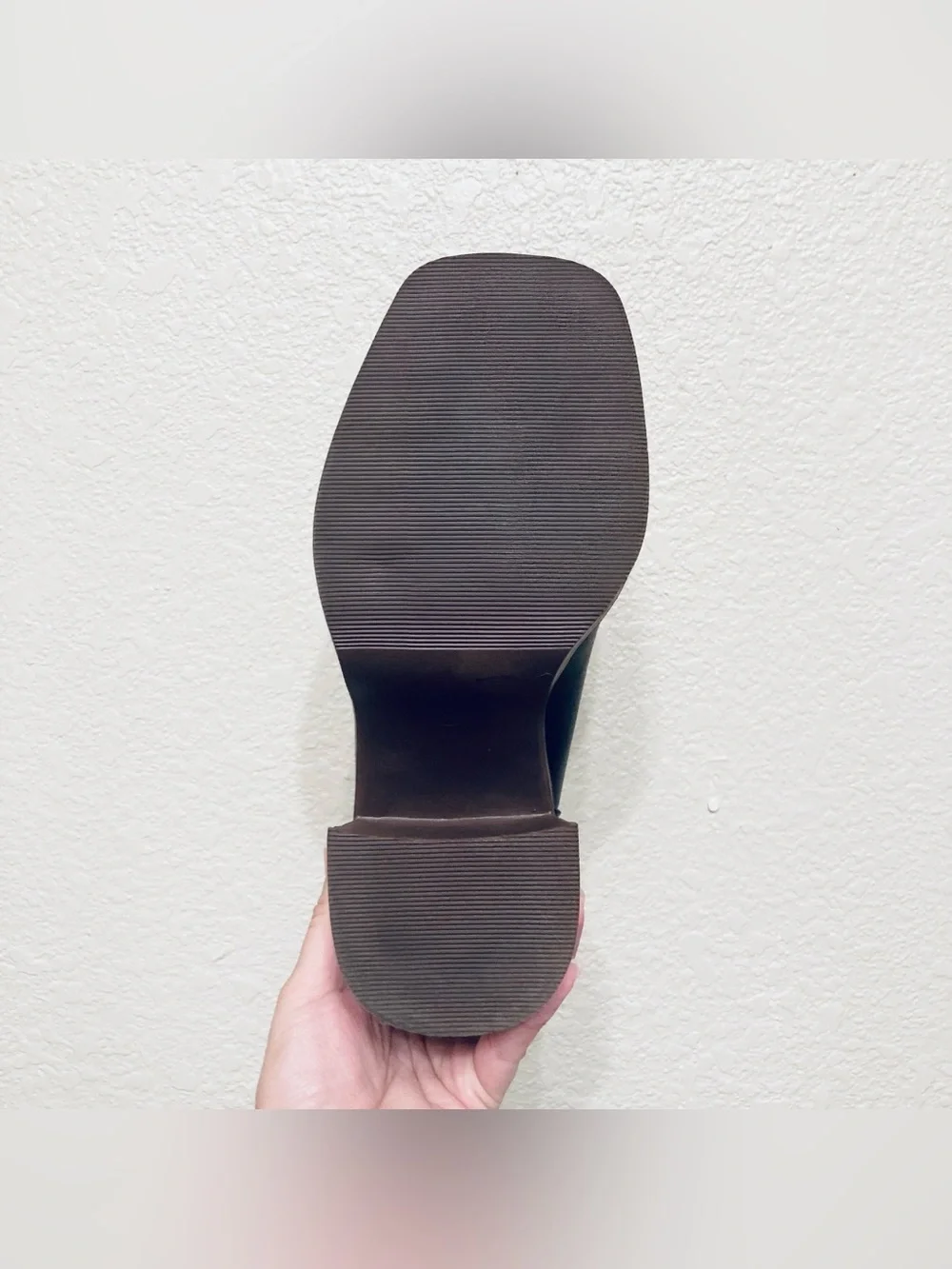 Torrid Shoes Womens  7.5 Wide Width Mock Toe Platform Loafers Mary Jane Black